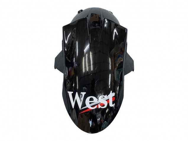 Lojas Carenagens Moto Kawasaki ZX10R 2006-2007 - Preto Brilhante Branco West