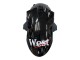 Lojas Carenagens Moto Kawasaki ZX10R 2006-2007 - Preto Brilhante Branco West