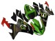 Lojas Carenagens Moto Kawasaki ZX10R 2006-2007 - Verde Cinzento Vermelho Preto Amarelo