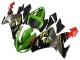 Lojas Carenagens Moto Kawasaki ZX10R 2006-2007 - Verde Cinzento Vermelho Preto Amarelo