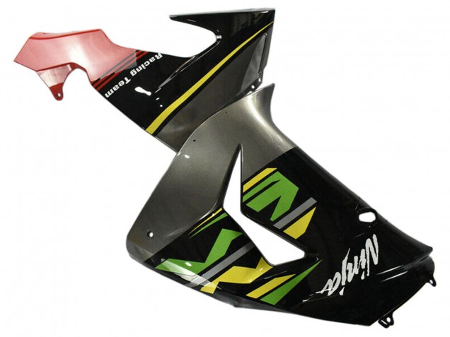 Lojas Carenagens Moto Kawasaki ZX10R 2006-2007 - Verde Cinzento Vermelho Preto Amarelo
