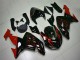 Lojas Carenagens Moto Kawasaki ZX10R 2006-2007 - Preto Brilhante Vermelho