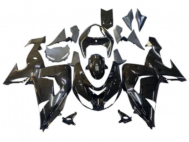 Lojas Carenagens Moto Kawasaki ZX10R 2006-2007 - Preto Brilhante