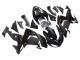 Lojas Carenagens Moto Kawasaki ZX10R 2006-2007 - Preto Fosco Preto Brilhante