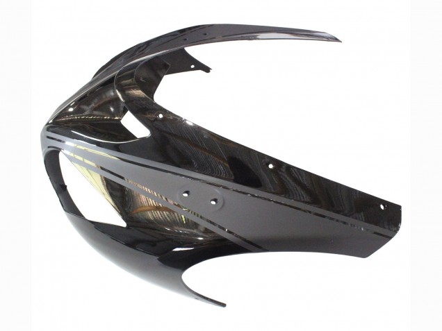Lojas Carenagens Moto Kawasaki ZX10R 2006-2007 - Preto Fosco Preto Brilhante