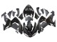 Lojas Carenagens Moto Kawasaki ZX10R 2006-2007 - Preto Fosco Preto Brilhante