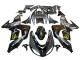 Lojas Carenagens Moto Kawasaki ZX10R 2006-2007 - Cinzento Amarelo Preto Brilhante Monstro Elf