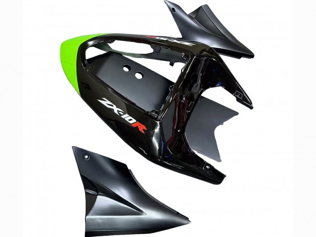Lojas Carenagens Moto Kawasaki ZX10R 2006-2007 - Verde Preto Elf Touch4 3M