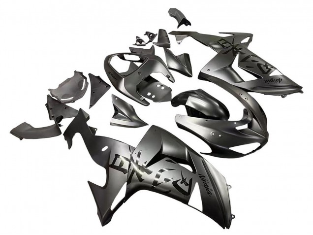 Lojas Carenagens Moto Kawasaki ZX10R 2006-2007 - Cinzento Fosco