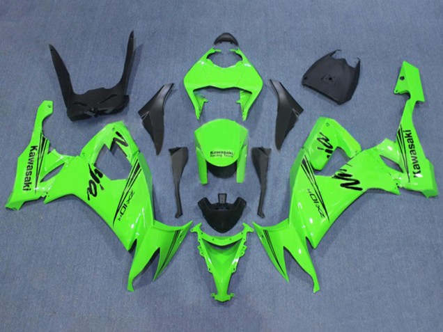 Lojas Carenagem Moto Kawasaki ZX10R 2008-2010 - Verde Preto