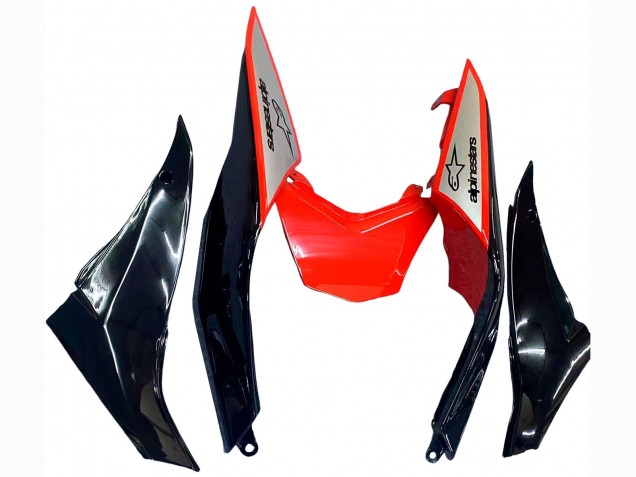 Lojas Carenagens Moto Kawasaki ZX10R 2008-2010 - Vermelho Verde Preto