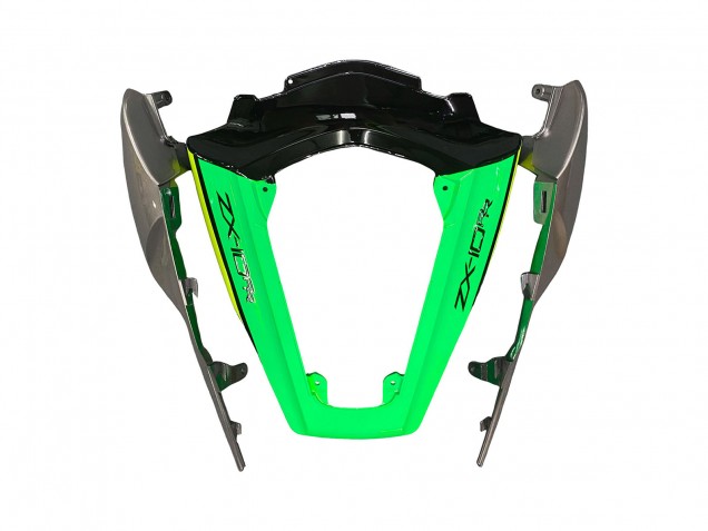 Lojas Carenagens Moto Kawasaki ZX10R 2011-2015 - Verde Amarelo Preto Branco Elf Monstro