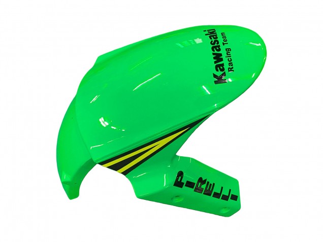 Lojas Carenagens Moto Kawasaki ZX10R 2011-2015 - Verde Amarelo Preto Branco Elf Monstro