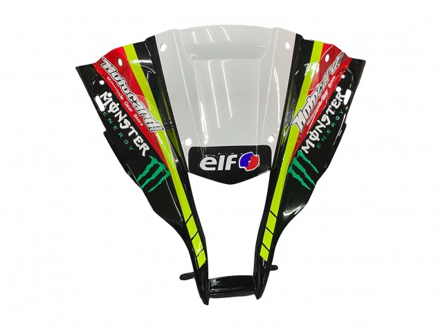 Lojas Carenagens Moto Kawasaki ZX10R 2011-2015 - Verde Amarelo Preto Branco Elf Monstro