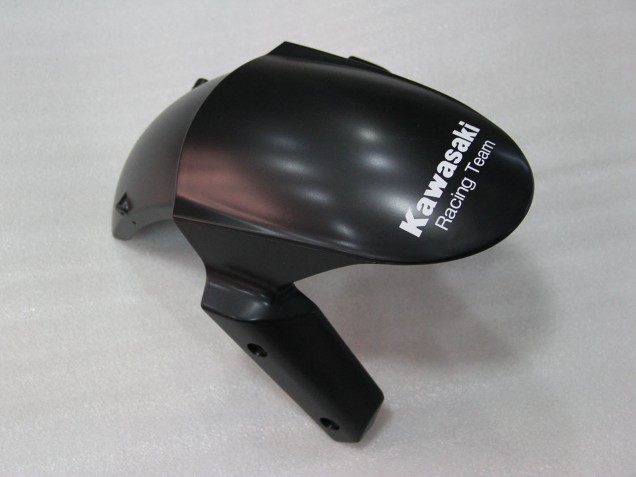 Lojas Carenagens Moto Kawasaki ZX10R 2011-2015 - Preto Brilhante Branco Elf Neve Decal