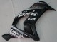 Lojas Carenagens Moto Kawasaki ZX10R 2011-2015 - Preto Brilhante Branco Elf Neve Decal