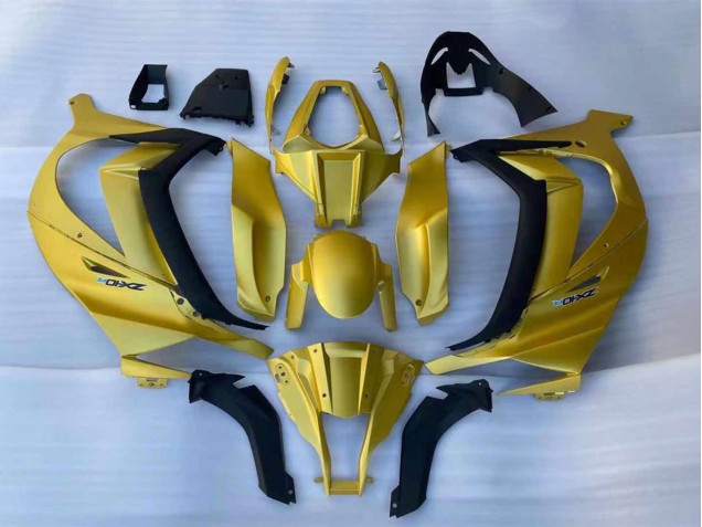 Lojas Carenagens Moto Kawasaki ZX10R 2011-2015 - Ouro Preto