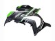 Lojas Carenagens Moto Kawasaki ZX10R 2016-2020 - Preto Fosco Verde Branco Ninja