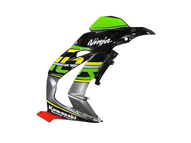 Lojas Carenagens Moto Kawasaki ZX10R 2016-2020 - Verde Vermelho Cinzento