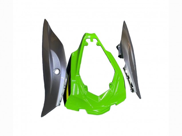 Lojas Carenagens Moto Kawasaki ZX10R 2016-2020 - Verde Vermelho Cinzento