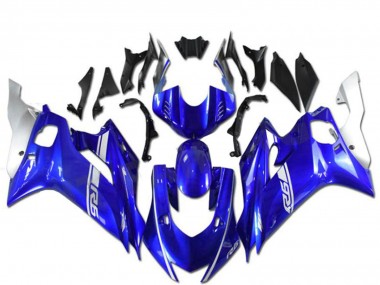 Lojas Carenagens Moto Yamaha YZF R6 2017-2023 - Azul Prata