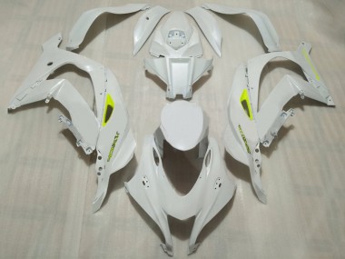 Lojas Carenagens Moto Kawasaki ZX10R 2016-2020 - Branco Amarelo Néon