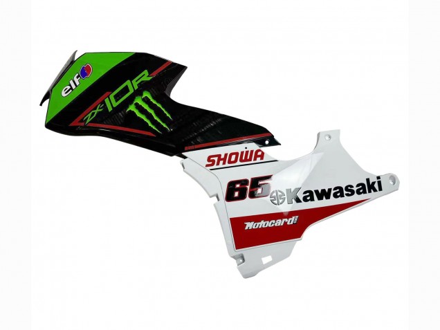 Lojas Carenagens Moto Kawasaki ZX10R 2021-2025 - Verde Preto Branco Vermelho Azul Showr Elf Monstro