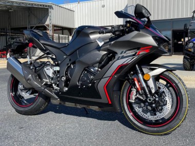 Lojas Carenagens Moto Kawasaki ZX10R 2021-2025 - Preto Cinzento Vermelho