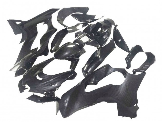 Lojas Carenagens Moto Kawasaki ZX10R 2021-2025 - Preto Fibra de Carbono