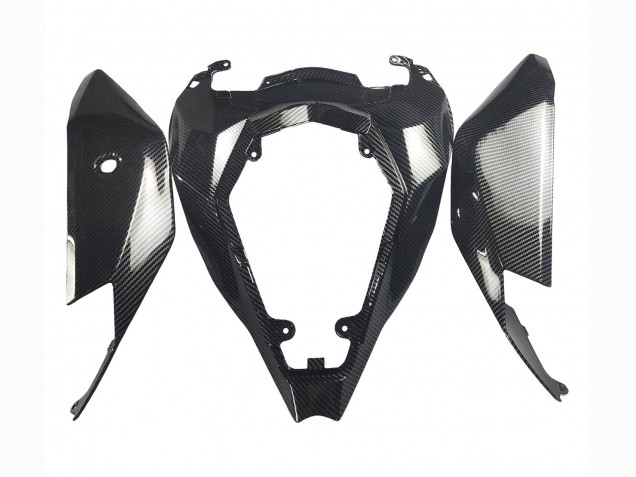 Lojas Carenagens Moto Kawasaki ZX10R 2021-2025 - Preto Fibra de Carbono