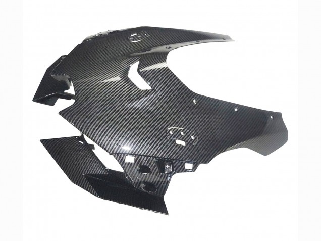 Lojas Carenagens Moto Kawasaki ZX10R 2021-2025 - Preto Fibra de Carbono