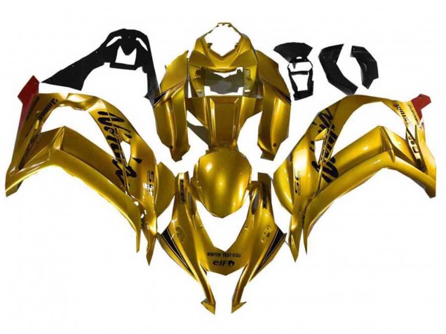 Lojas Carenagens Moto Kawasaki ZX10R 2021-2025 - Ouro Preto