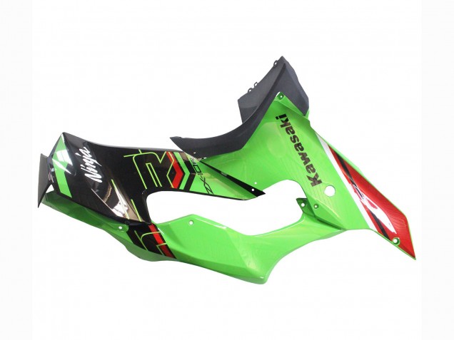 Lojas Carenagens Moto Kawasaki ZX10R 2021-2025 - Verde Preto Vermelho