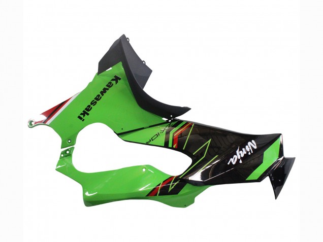 Lojas Carenagens Moto Kawasaki ZX10R 2021-2025 - Verde Preto Vermelho