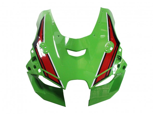 Lojas Carenagens Moto Kawasaki ZX10R 2021-2025 - Verde Preto Vermelho