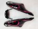 Lojas Carenagens Moto Kawasaki ZX14R ZZR1400 2006-2011 - Preto Brilhante Vermelho Rosa Chama
