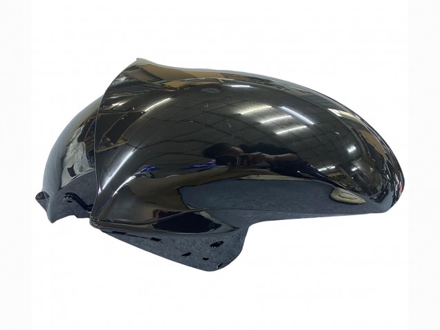 Lojas Kits Carenagem Moto Kawasaki ZX14R ZZR1400 2006-2011 - Preto Brilhante Vermelho Chama
