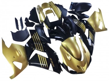 Lojas Carenagens Moto Kawasaki ZX14R ZZR1400 2006-2011 - Ouro Preto