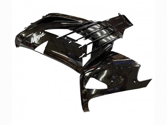 Lojas Carenagens Moto Kawasaki ZX14R ZZR1400 2012-2024 - Preto Brilhante Preto Fosco Branco Ninja