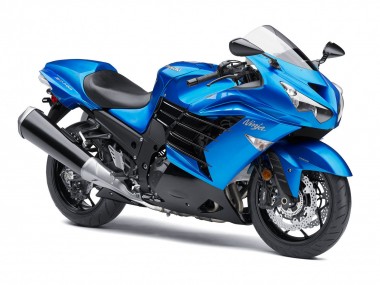 Lojas Carenagens Moto Kawasaki ZX14R ZZR1400 2012-2024 - Azul