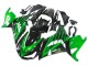 Lojas Kits Carenagem Moto Kawasaki ZX14R ZZR1400 2012-2024 - Verde Preto Brilhante
