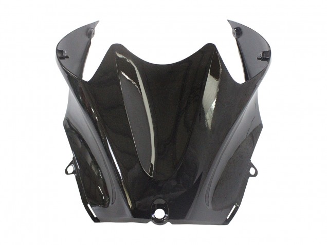 Lojas Kits Carenagem Moto Kawasaki ZX14R ZZR1400 2012-2024 - Verde Preto Brilhante