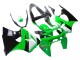 Lojas Carenagens Moto Kawasaki ZX6R 1998-1999 - Verde Branco Preto Brilhante