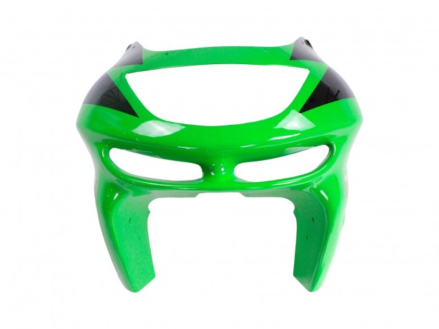 Lojas Carenagens Moto Kawasaki ZX6R 1998-1999 - Verde Branco Preto Brilhante