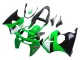Lojas Carenagens Moto Kawasaki ZX6R 1998-1999 - Verde Branco Preto Brilhante