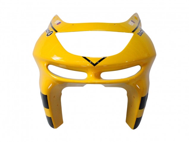 Lojas Carenagens Moto Kawasaki ZX6R 1998-1999 - Amarelo Preto Monstro Elf Bridgestone