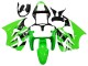 Lojas Carenagens Moto Kawasaki ZX6R 2000-2002 - Verde Branco Preto