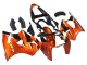 Lojas Carenagens Moto Kawasaki ZX6R 2000-2002 - Laranja Preto