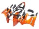 Lojas Carenagens Moto Kawasaki ZX6R 2000-2002 - Laranja Preto