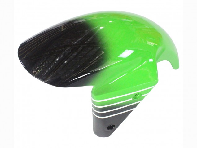 Lojas Carenagens Moto Kawasaki ZX6R 2003-2004 - Verde Branco Preto